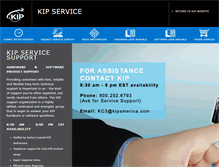 Tablet Screenshot of kipservice.com